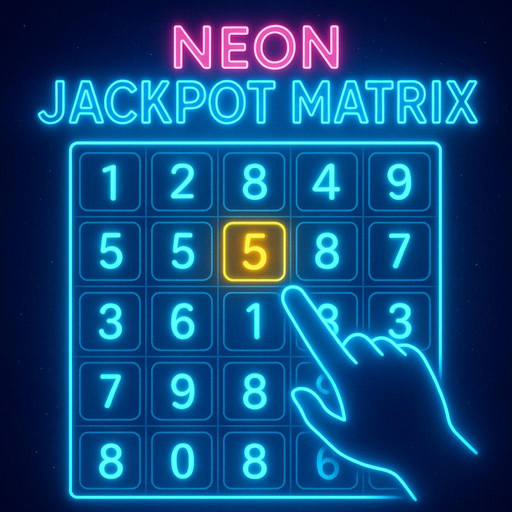 Neon Jackpot Matrix